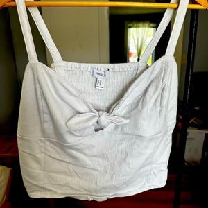 Crop Top | Forever 21 | 3X | bow detail